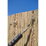 NATURE Torsadeuse a fil - Automatique, manche en caoutchouc - Inclus 50x (L16 cm x Ø1 mm) - Liens a boucle en acier galva - H30 cm