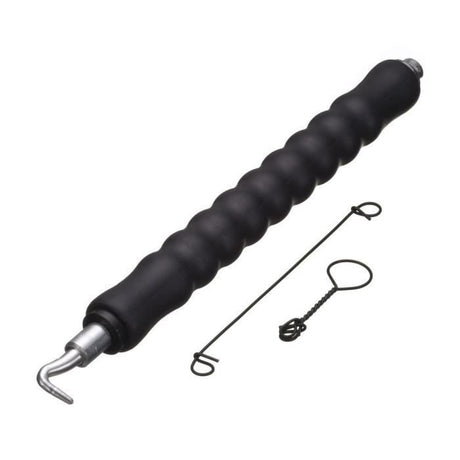 NATURE Torsadeuse a fil - Automatique, manche en caoutchouc - Inclus 50x (L16 cm x Ř1 mm) - Liens a boucle en acier galva - H30 cm