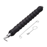 NATURE Torsadeuse a fil - Automatique, manche en caoutchouc - Inclus 50x (L16 cm x Ø1 mm) - Liens a boucle en acier galva - H30 cm