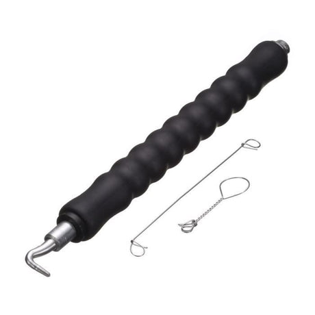 NATURE Torsadeuse a fil - Automatique, manche en caoutchouc - Inclus 50x (L16 cm x Ř1 mm) - Liens a boucle en acier galva - H30 cm