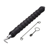 NATURE Torsadeuse a fil - Automatique, manche en caoutchouc - Inclus 50x (L16 cm x Ø1 mm) - Liens a boucle en acier galva - H30 cm