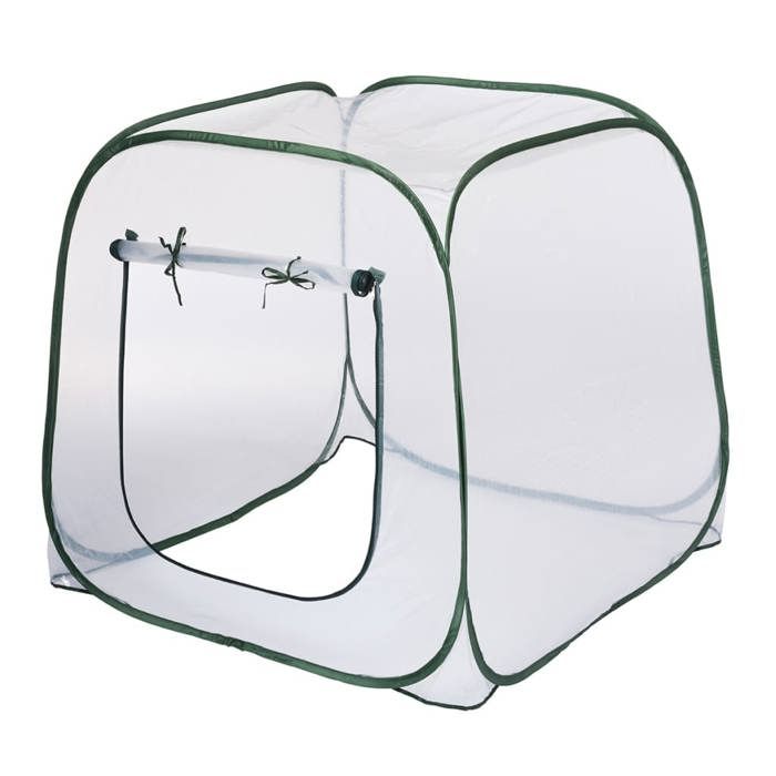 Serre de jardin Pop-Up - NATURE - 100x100x100 cm - PE transparent - Protection anti-UV