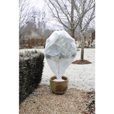 Housse d'hivernage - NATURE - Diametre 48 cm - Hauteur 75 cm - Blanc - 30 g/m²