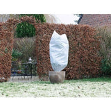 Housse d'hivernage NATURE - Lot de 2 - ÿ 75 cm x 1,50 m - Blanc