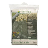 Toile de paillage paysages noire 3,30 x 5 m, traité anti UV, 100 g/m² - Bâche de sol anti mauvaises herbes