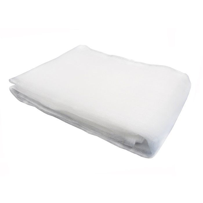 Voile anti-insecte - NATURE - 2 x 10 m - 1,8 x 1,8 mm - 38g/m² - Blanc