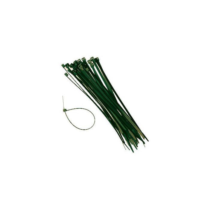 Collier de tuteurage - NATURE - 15 cm - Lot de 25 - Vert