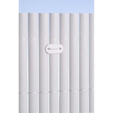 Set de 26 fixations pour mailles - NATURE - Blanc - Attache + brin 14 cm fil de fer plastifié