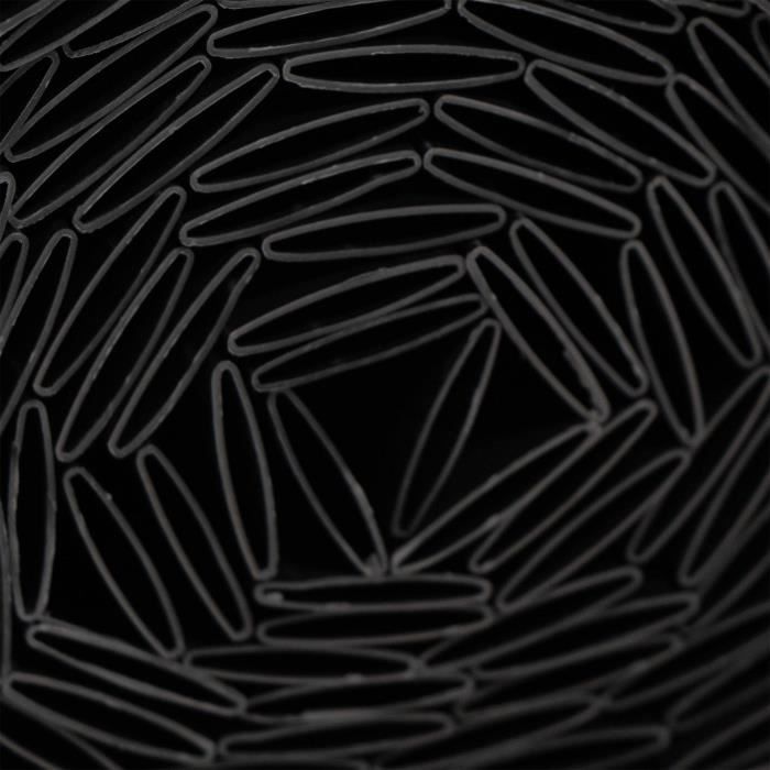 Canisse PVC double face - NATURE - 1 x 3 m - 1600 g/m² - Occultant 4/5 - Anti-UV - Anthracite