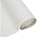 Canisse PVC double face - NATURE - 1 x 3 m - 1600 g/m² - Occultant 4/5 - Anti-UV - Blanc