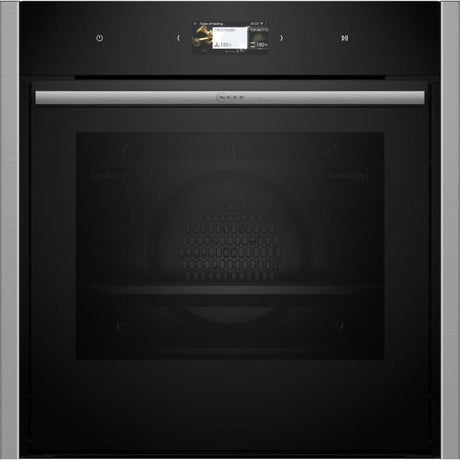 Four multifonction intégrable - Pyrolyse - NEFF - N90 - B64CS71N0 - Noir - Porte froide 4 vitres - 71 l - 59,5 x 59,6 x 54,8 cm