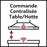 Table de cuisson a induction - NEFF N90 - 4 foyers - 7400 W - 59,2 x 52,2 cm - T66FTX4L0 - Noir