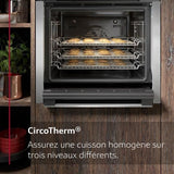 Four ecoclean - NEFF N30 - B1ACD5AN3F - Noir - 7 modes de cuisson - 59,5 x 59,4 x 54,8 cm