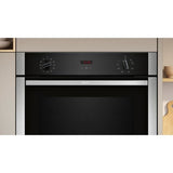 Four ecoclean - NEFF N30 - B1ACD5AN3F - Noir - 7 modes de cuisson - 59,5 x 59,4 x 54,8 cm