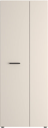 Armoire a chaussures - Beige sable - 18 paires - L68,7 x P36,5 x H181,1 cm