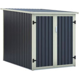 Abri pour 2 vÈlos en mÈtal - 2,81 m≤ - Gris anthracite