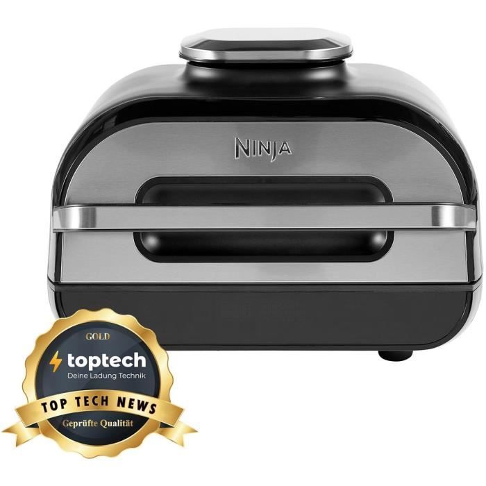 Grill NINJA - Foodi Max AG551EU - 6 programmes de cuisson - Jusqu'a 260°C - Thermosonde intégrée - 2460W