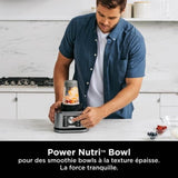 Blender Ninja Blender 3-en-1 Foodi Power Nutri CB350EU - programmes automatiques - Pichet 2,1 L, bols 700 ml et 400 ml - 1200 W