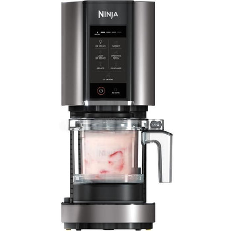 Machine a glaces NINJA - Creami NC300EU - 6 programmes - Capacité 473ml - Jusqu'a 1,4L de glace - 3 bols inclus