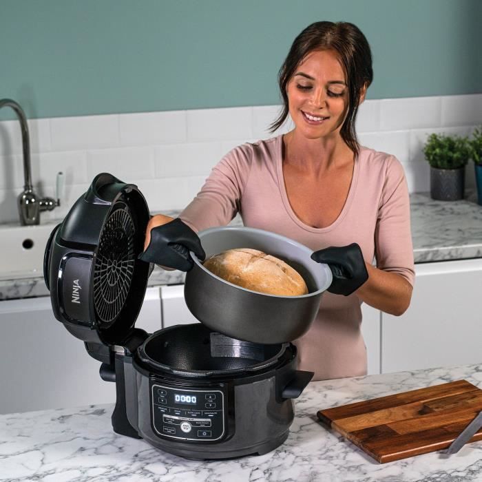 Multicuiseur NINJA - Foodi Mini OP100EU - Capacité 4,7L - 6 programmes de cuisson - 1460W