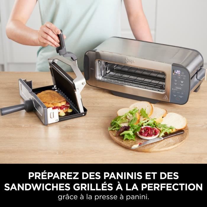 Grille-pain 3-en-1 - NINJA Foodi - ST202EU - 2400 W - 1 fente - 7 fonctions - Inox