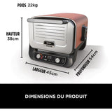 Four a pizza NINJA - Woodfire OO101EU - 8 programmes de cuisson - Jusqu'a 370°C - 2400W