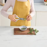 Bloc-couteaux - NINJA FOODI - StaySharp K62006EUWH - Avec aff˚teur - Ensemble de couteaux - 6 pieces aiguisÈes - Blanc