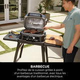 Barbecue électrique et fumoir NINJA - Woodfire Pro Connect XL OG901EU - 7 programmes de cuisson - Thermosonde intégrée