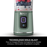 Blender portable sans fil NINJA Blast - Vert foret - BC151EUEM