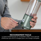 Blender portable sans fil NINJA Blast - Vert foret - BC151EUEM
