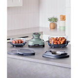 Friteuse sans huile portable NINJA - CRISPI - Récipients 1,4L et 3,8L - 4 programmes prédéfinis - 1700W - Sauge