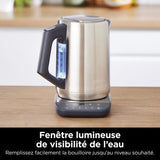 Bouilloire - NINJA - KT201EU - 3000 W - 1,7 L - Socle 360° - Température réglable - Inox