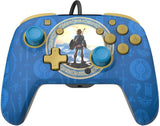 Manette de jeu - Nintendo - Zelda - Filaire - Série limitée - Bleu