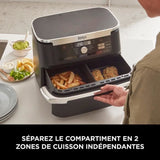 Friteuse sans huile NINJA - Foodi Flex AF500EU - Capacité 10,4L - 7 programmes de cuisson - 2470W