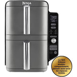 Friteuse sans huile NINJA - Double Stack XL SL400EU - Capacité 9,5L - 6 programmes de cuisson - 2470W