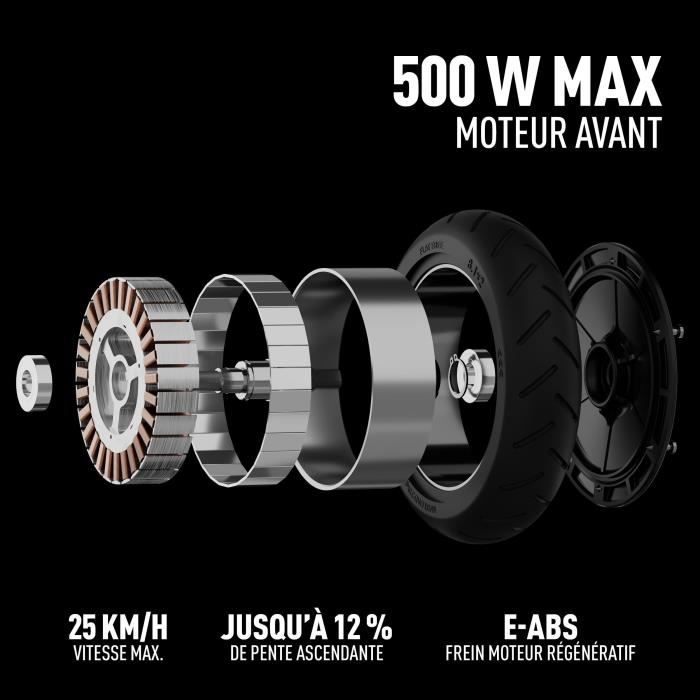 Trottinette électrique - SEGWAY - E2 plus II - 500 W - 8