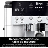 Machine a café - NINJA - ES601EU Luxe Premier - 1650 W - 2 Litres - Acier inoxydable