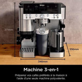 Machine a café - NINJA - ES601EU Luxe Premier - 1650 W - 2 Litres - Acier inoxydable