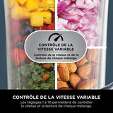 Blender Ninja Detect Power Blender Pro 1200W - 2-en-1 TB301EU - 2L - 15 modes - 10 vitesses - Noir