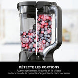 Mixeur Ninja Detect Power 3-en-1 TB401EU - 1200W - 20 modes - Bol 2L - Gobelet 680ml - Noir