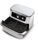 Friteuse sans huile NINJA - Foodi Flex AF500EUWH - Capacité 10,4L - 7 programmes de cuisson - Blanc - 2470W
