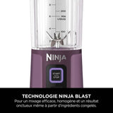 Blender portable Ninja Blast - BC151EUPR - bol 530 ml - autonomie 2h - sans fil - sans BPA - violet