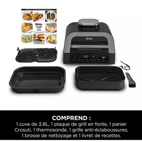 Grill & Friteuse sans huile NINJA - DG551EU - 6 programmes de cuisson - Capacité 3,8L - 1760W