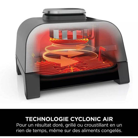 Grill & Friteuse sans huile NINJA - DG551EU - 6 programmes de cuisson - Capacité 3,8L - 1760W