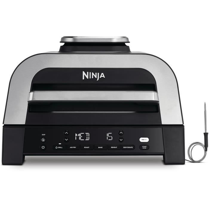 Grill & Friteuse sans huile - NINJA - MAX 6-en-1 DG551EU - 1760 W - 6 modes de cuisson - Gris