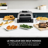 Grill & Friteuse sans huile - NINJA - MAX 6-en-1 DG551EU - 1760 W - 6 modes de cuisson - Gris