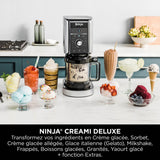 Machine a glaces NINJA - CREAMi Deluxe NC502EU - 2 pots inclus 709ml - 10 programmes