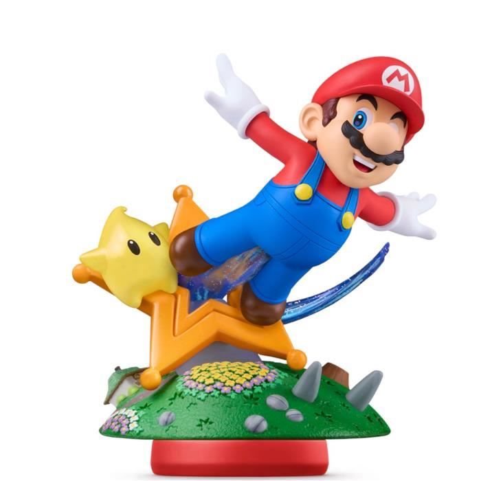 Figurine Amiibo - Mario & Luma • Collection Super Mario