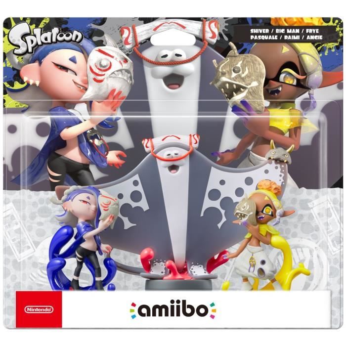 Figurine Amiibo - Pasquale, Raimi & Angie  Collection Splatoon