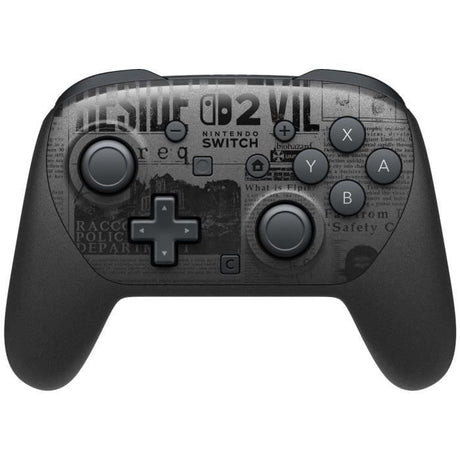 Manette Switch Pro 2 pour Nintendo Switch 2 • Édition Resident Evil Requiem